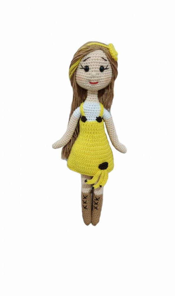 Muz Bebek Amigurumi Organik Oyuncak - 1