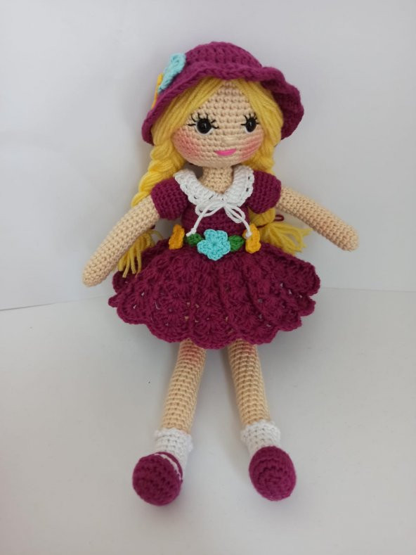 Petunya Bebek Amigurumi Organik Oyuncak - 1