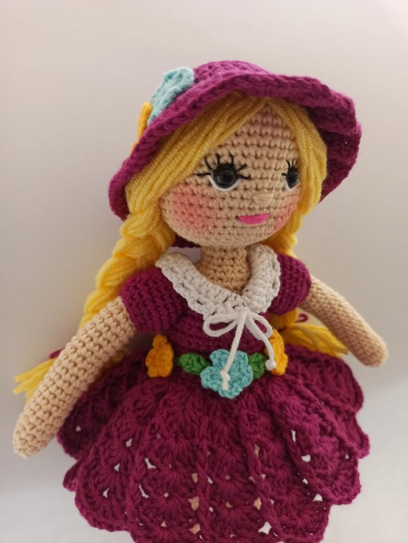 Petunya Bebek Amigurumi Organik Oyuncak - 4