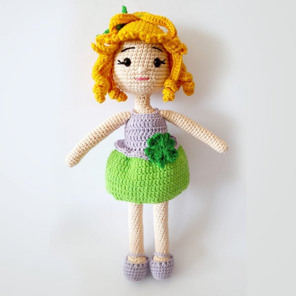 Yonca Bebek Amigurumi Organik Oyuncak - 1