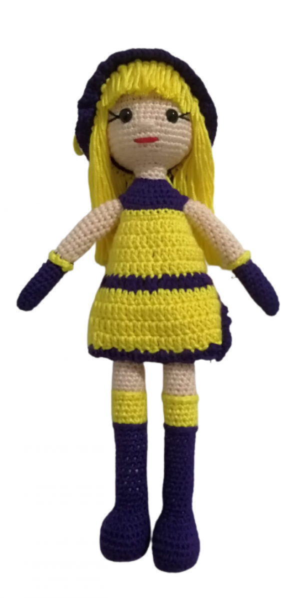 Limonlu Cheesecake Bebek Amigurumi Organik Oyuncak ürün görseli 1