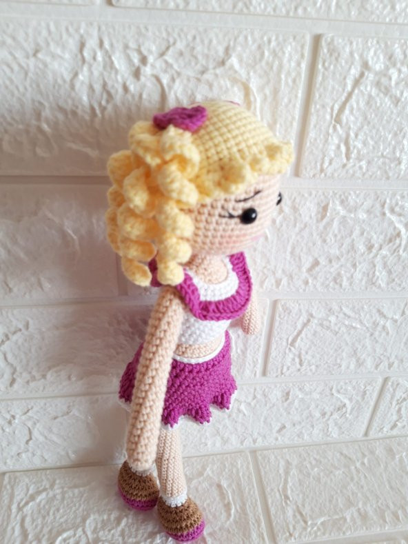 Krizantem Bebek Amigurumi Organik Oyuncak - 2