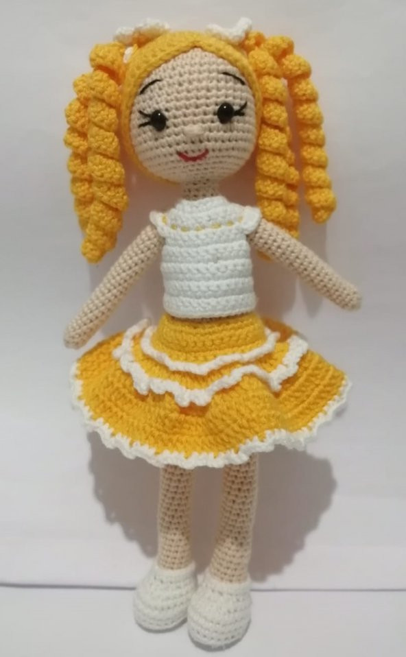 Yasemin Çiçeği Amigurumi Organik Oyuncak - 1