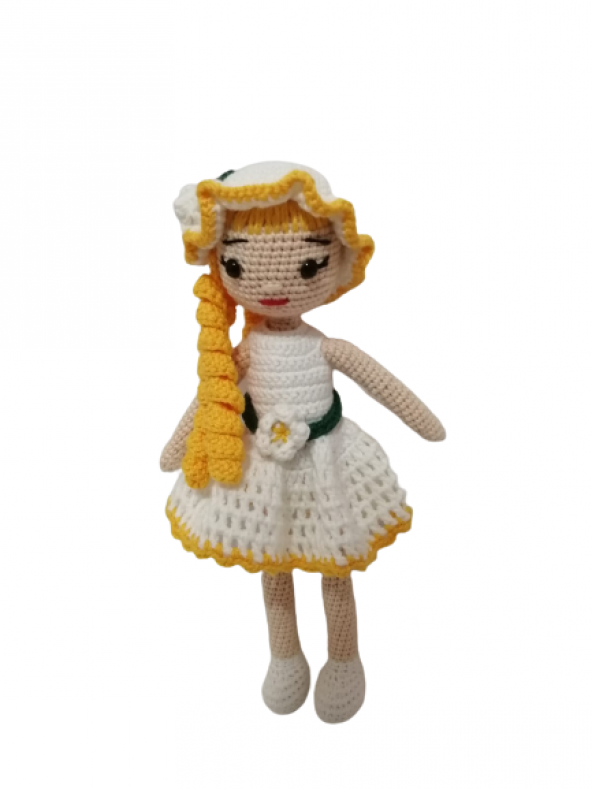 Gardenya Bebek Amigurumi Organik Oyuncak - 1