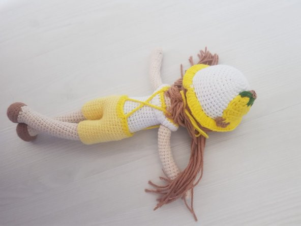 Ayva Bebek Amigurumi Organik Oyuncak - 4