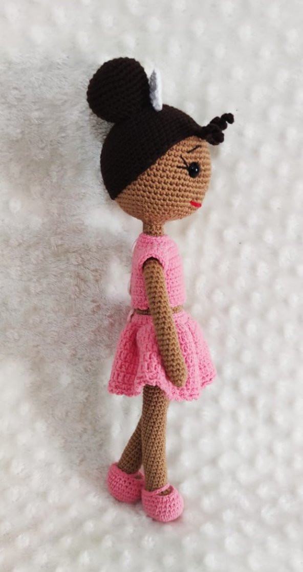 Çikolata Bebek Amigurumi Organik Oyuncak - 4