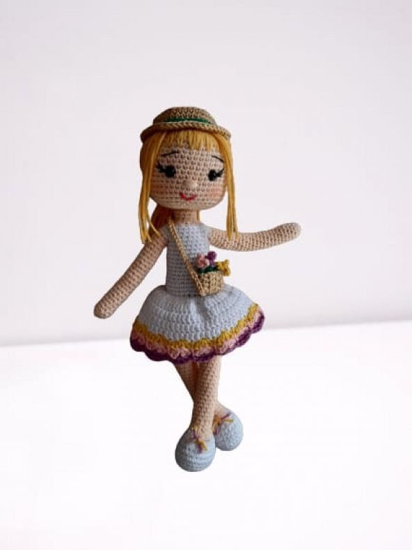 Lale Bebek Amigurumi Organik Oyuncak - 3