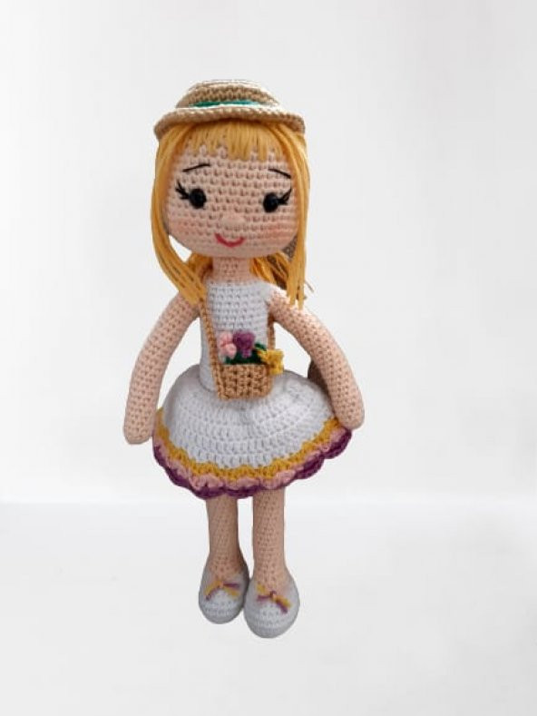 Lale Bebek Amigurumi Organik Oyuncak - 1