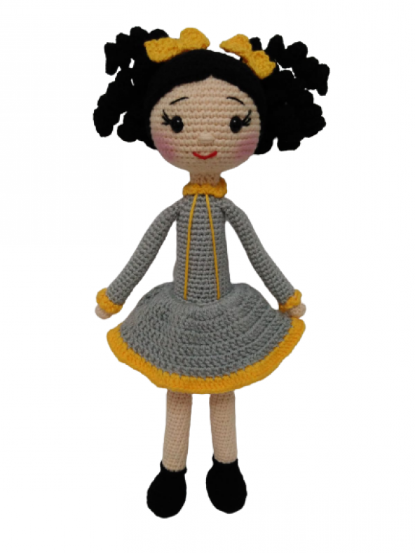Gümüş Bebek Amigurumi Organik Oyuncak - 1