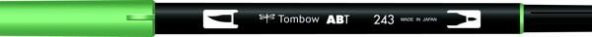 Tombow Dual Brush Pen Grafik Çizim Kalemi 243 Mint