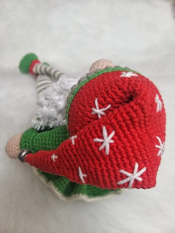 Noel Baba Ely Amigurumi Organik Oyuncak - 3