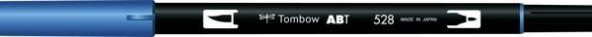 Tombow Dual Brush Pen Grafik Çizim Kalemi 528 Navy Blue