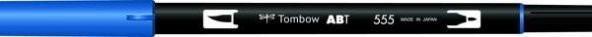 Tombow Dual Brush Pen Grafik Çizim Kalemi 555 Ultramarine