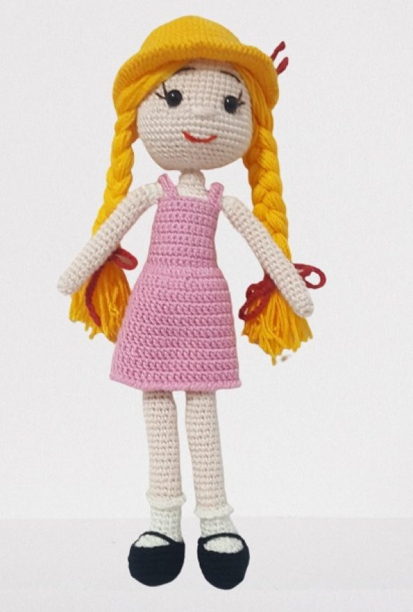 Pollyanna Bebek Amigurumi Organik Oyuncak - 2