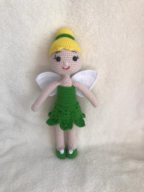 Tinkerbell Bebek Amigurumi Organik Oyuncak - 2