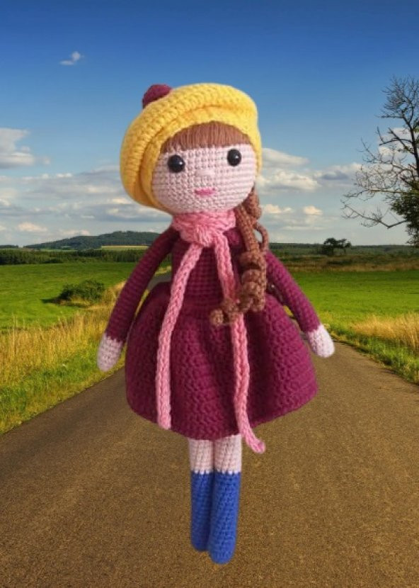 Güz Bebek Amigurumi Organik Oyuncak - 1