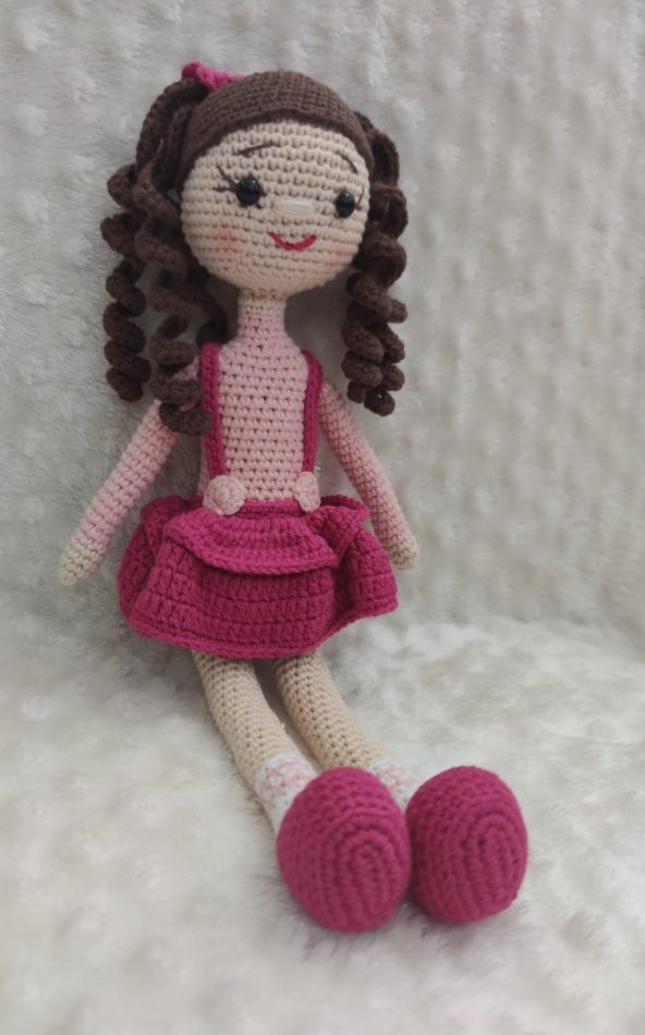Ahududu Bebek Amigurumi Organik Oyuncak - 1
