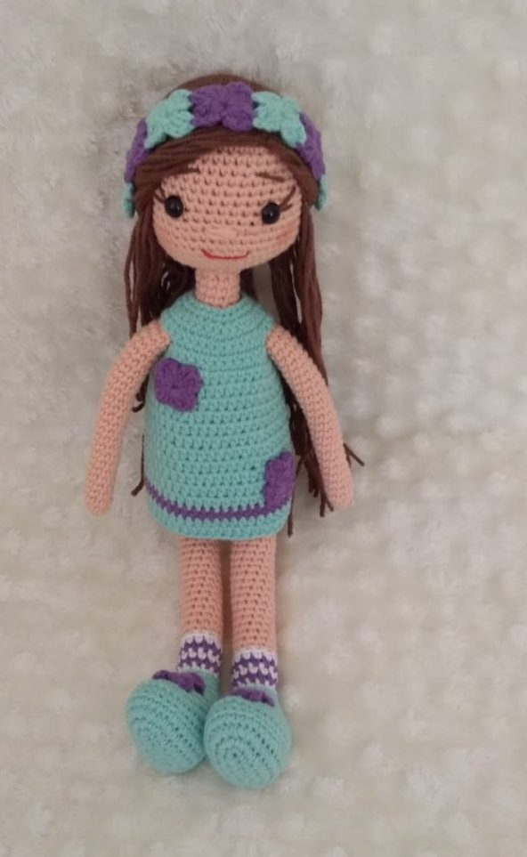 Leylak Bebek Amigurumi Organik Oyuncak - 2