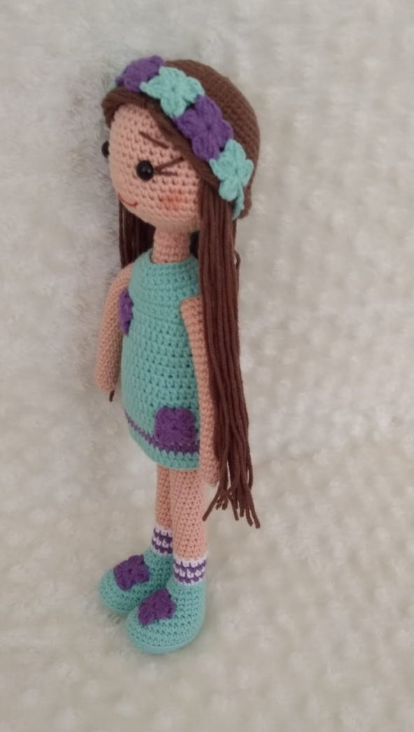 Leylak Bebek Amigurumi Organik Oyuncak - 3