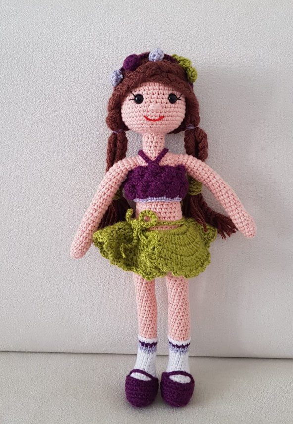 Üzüm Bebek Amigurumi Organik Oyuncak - 1