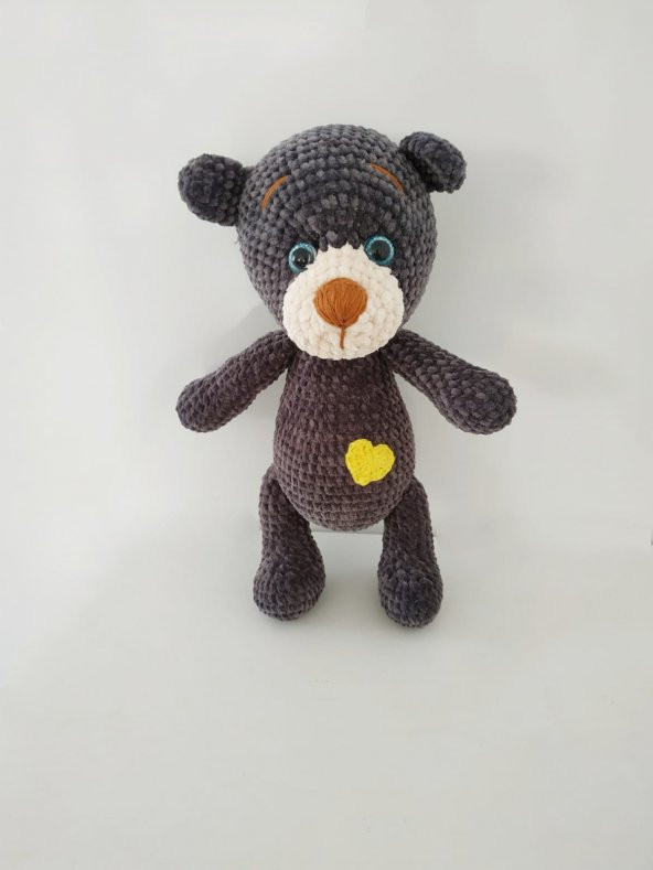 Lokum Ayıcık Amigurumi Organik Oyuncak - 1