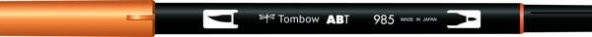 Tombow Dual Brush Pen Grafik Çizim Kalemi 985 Chrome Yellow