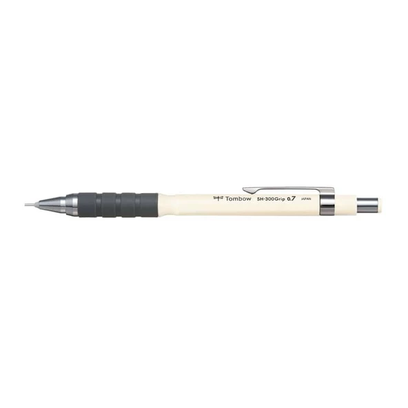 Tombow SH-300 Grip Mekanik Kurşun Kalem 0.7 mm Pastel Vanilya Sarısı