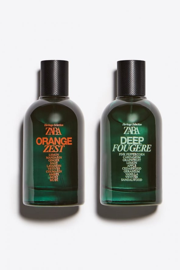 ZARA ORANGE ZEST + DEEP FOUGÈRE 100 ML İNDİRİMSEHRİ  ERKEK PARFÜMÜ