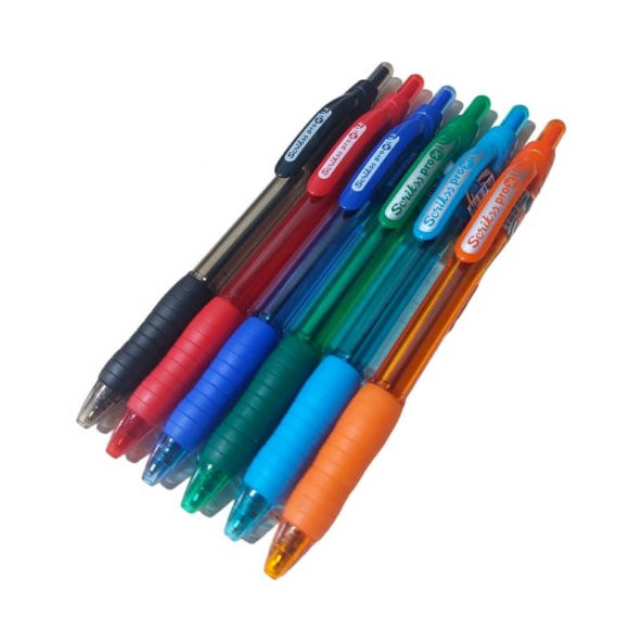Scrikss Proxi Yağ Bazlı Jel Mürekkepli Kalem 1.2 mm 6 Renk Set