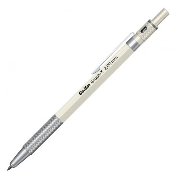 Scrikss Graph-X Versatil Kalem 2.0mm MAT BEYAZ