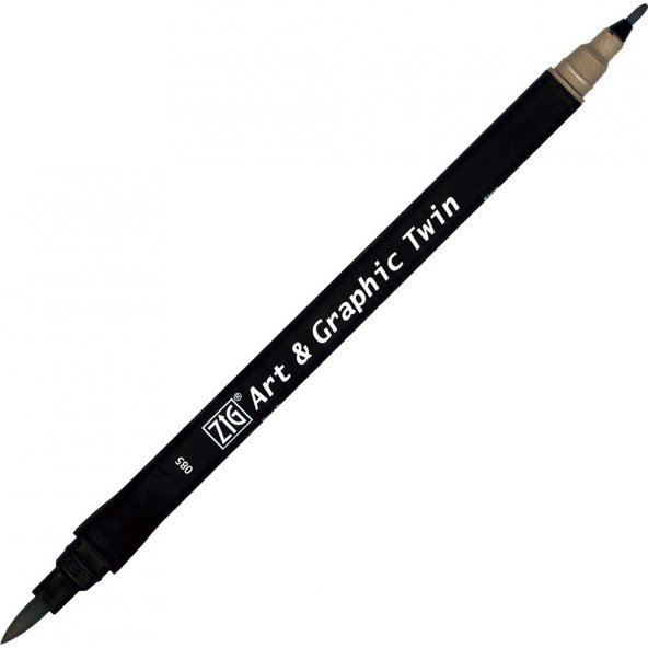 Zig Art & Graphic Twin Marker Çizim Kalemi 85 Warm Grey 7 ürün görseli