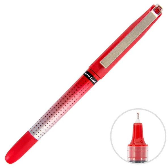 Uni-ball Eye Needle 0.5 İğne Uçlu Kalem Kırmızı