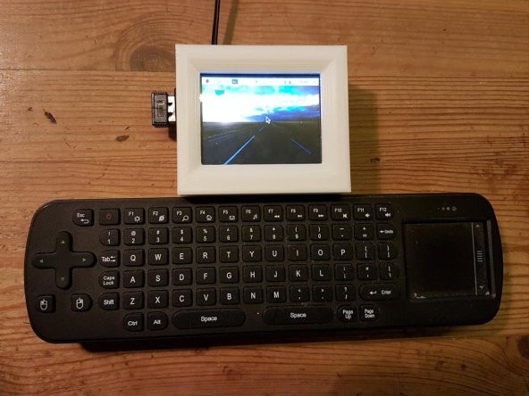 Raspberry Pi Zero (W) 2.4 Dokunmatik Ekranlı Konut (Mini Pc)  Raspberry Pi Zero (W) Gehäuse Mit 2,4 Dokunmatik Ekran (Mini Pc) Plastik Aparat - 5