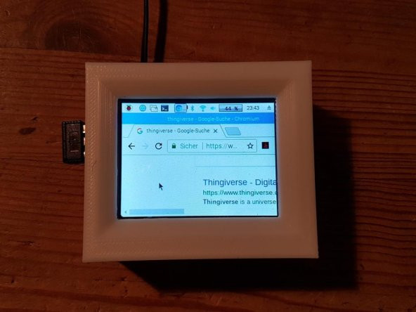 Raspberry Pi Zero (W) 2.4 Dokunmatik Ekranlı Konut (Mini Pc)  Raspberry Pi Zero (W) Gehäuse Mit 2,4 Dokunmatik Ekran (Mini Pc) Plastik Aparat - 6