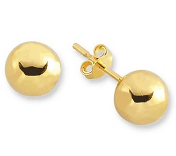 Altın Top Çocuk Küpe