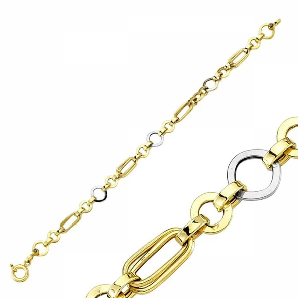 Takı Tasarım Altın Bileklik Hallow