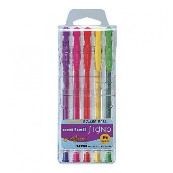 Uni-ball Signo Fine 0.7 Jel Kalem 5li Set