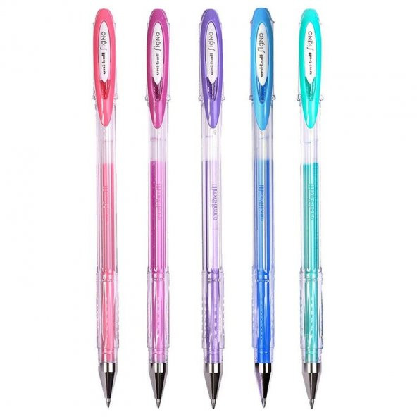 Uni-ball Signo Angelic Colour 0.7 Jel Kalem 5li Set