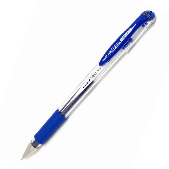 Uni-ball Signo Needle 0.38 İğne Uçlu Jel Kalem Mavi