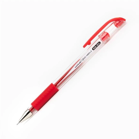Uni-ball Signo Needle 0.38 İğne Uçlu Jel Kalem Kırmızı