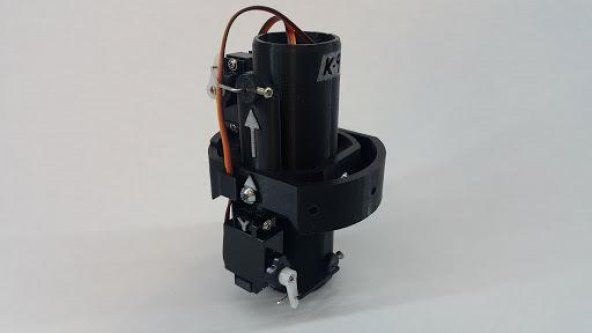 K-9 Roket Thrust Vektör Kontrolü Gimbal V7 Plastik Aparat - 1