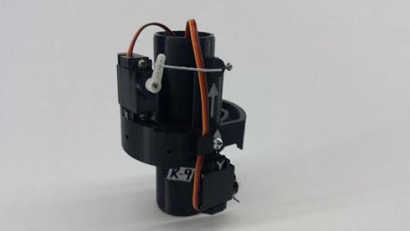 K-9 Roket Thrust Vektör Kontrolü Gimbal V7 Plastik Aparat - 3