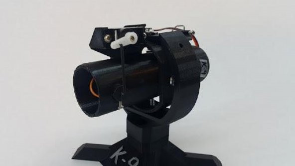 K-9 Roket Thrust Vektör Kontrolü Gimbal V7 Plastik Aparat - 7