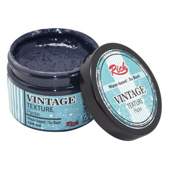 Rich Vintage Texture Paste 150 ml. 5102 İNDİGO
