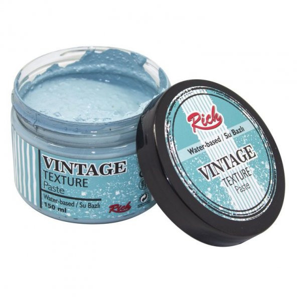 Rich Vintage Texture Paste 150 ml. 5110 EGE MAVİ