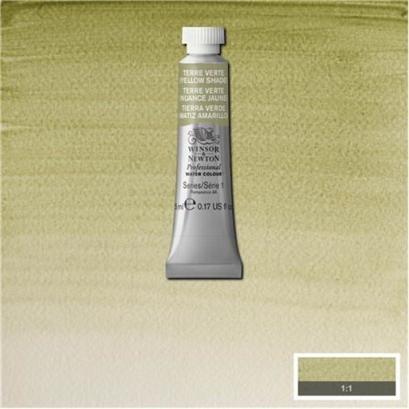 Winsor & Newton Professional Sulu Boya 5 ml. 638 Terre Verte (Yellow Shade)