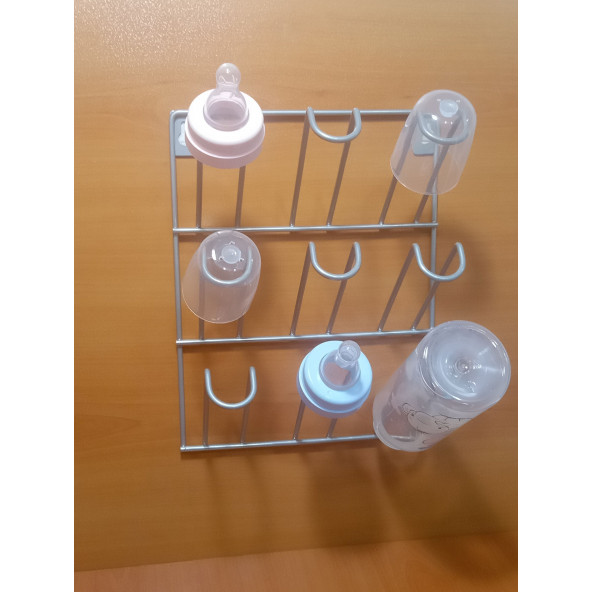 BİBERON KURUTUCU ASKI DUVAR MONTE 19x12x24cm - 3