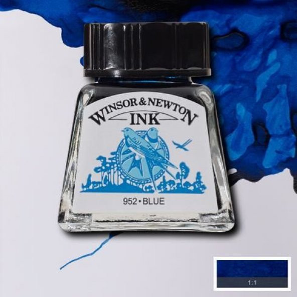 Winsor & Newton Drawing Ink Çizim Mürekkebi 032 Blue