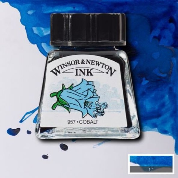 Winsor & Newton Drawing Ink Çizim Mürekkebi 176 Cobalt