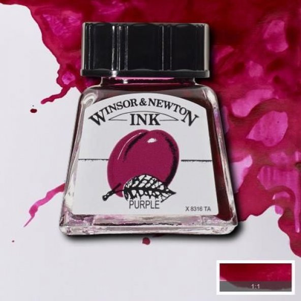Winsor & Newton Drawing Ink Çizim Mürekkebi 542 Purple ürün görseli